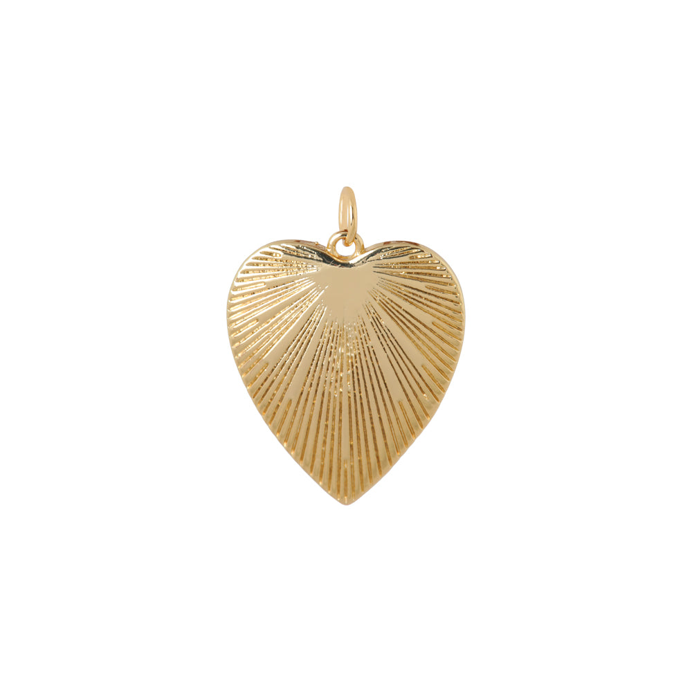 gouden hart bedel