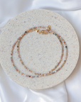 handgemaakte jasper ketting van jaylaa met 2mm kraaltjes