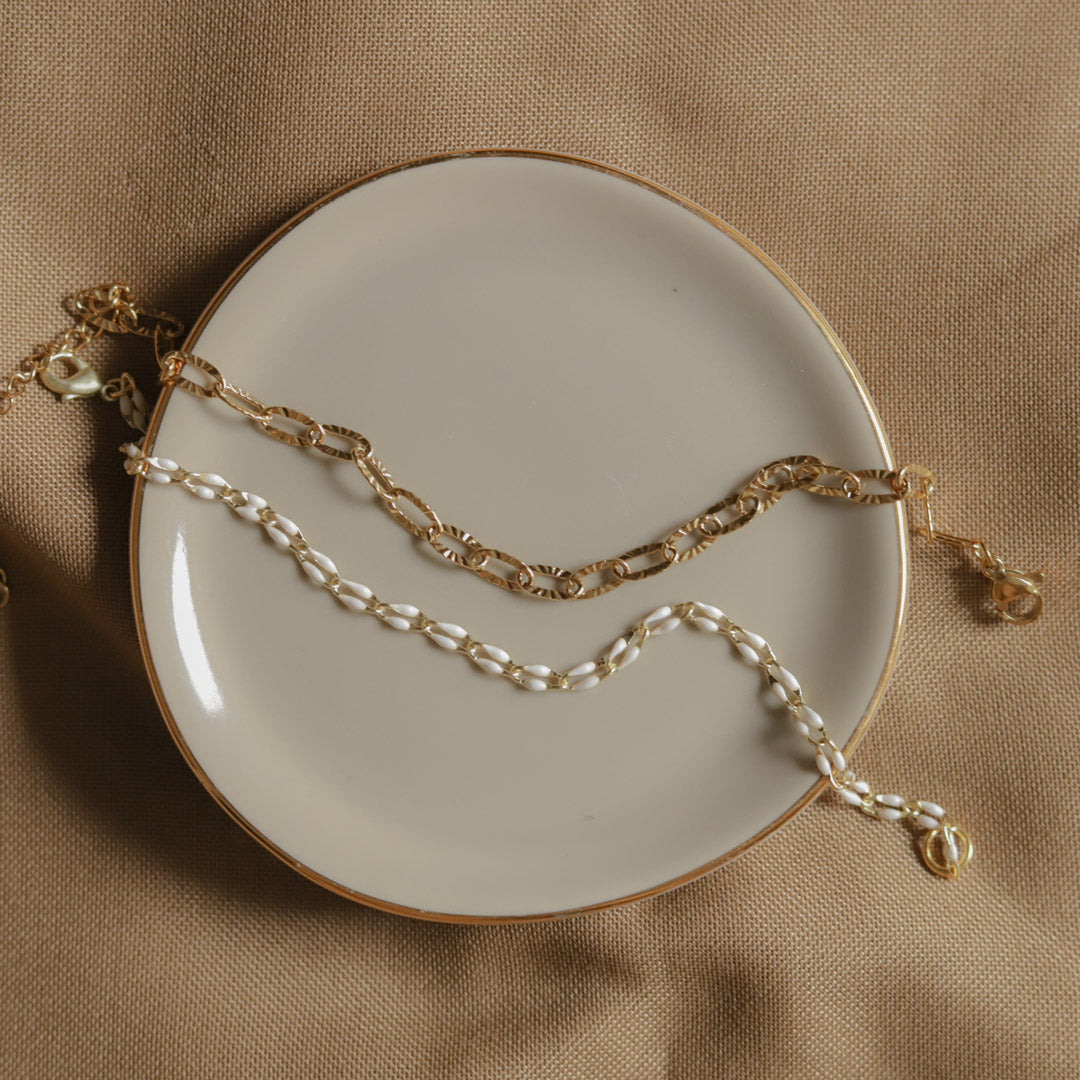 gouden armbanden minimalistisch