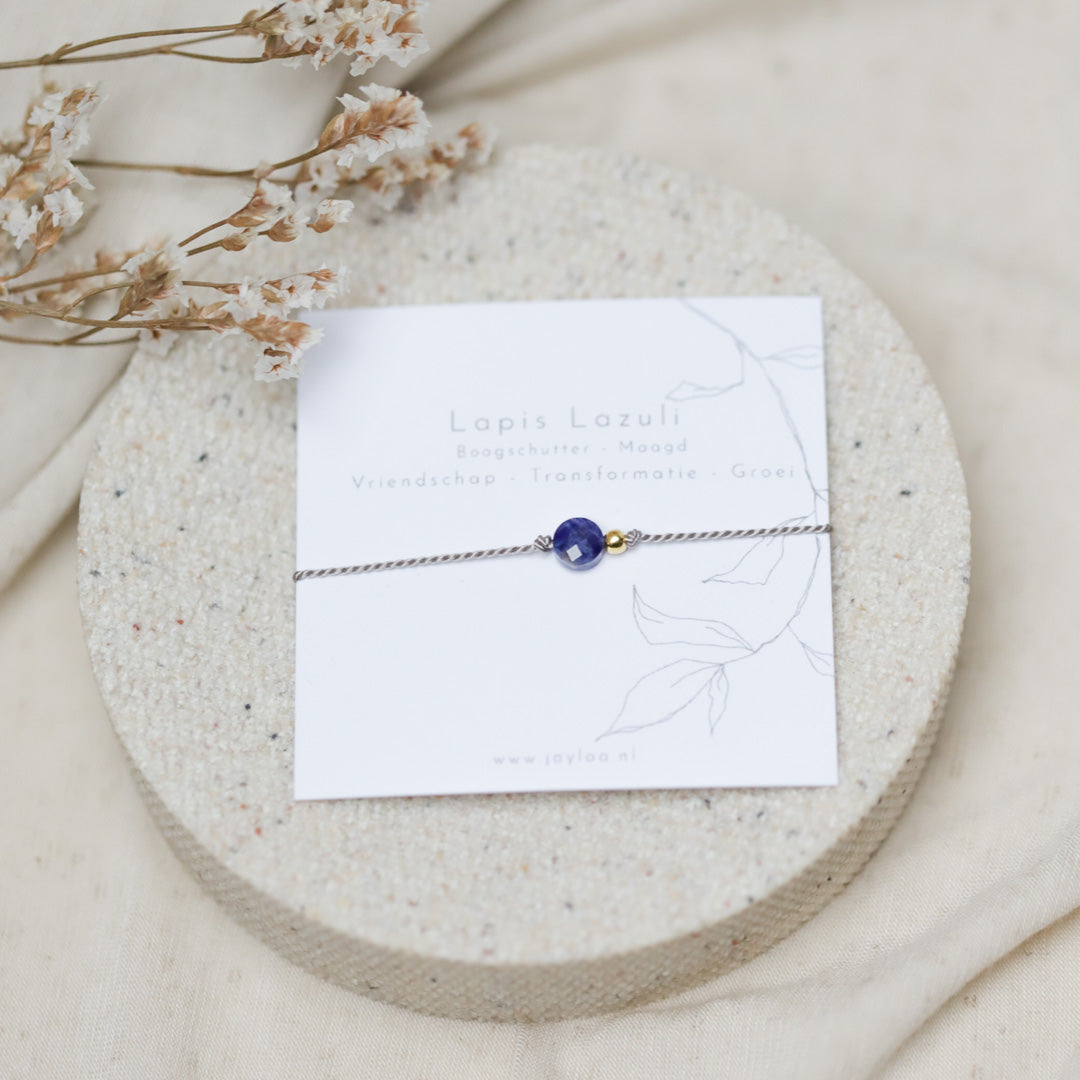 Sieraden kaart || Lapis Lazuli